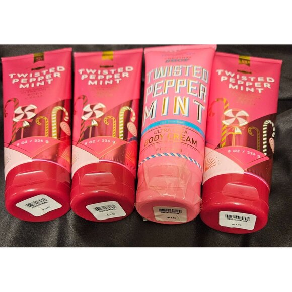 Bath and Body Works Lot of Twisted Peppermint Lotion Christmas - Picture 5 of 5